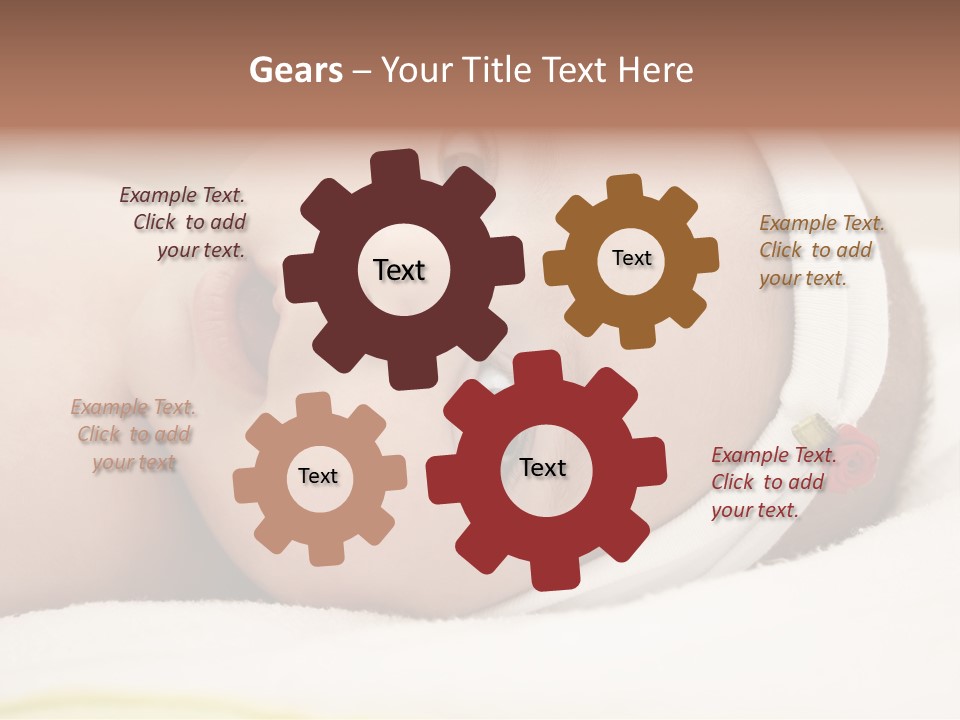 Happiness Soft Hands PowerPoint Template