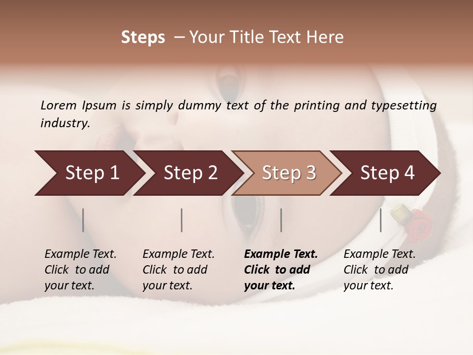 Happiness Soft Hands PowerPoint Template