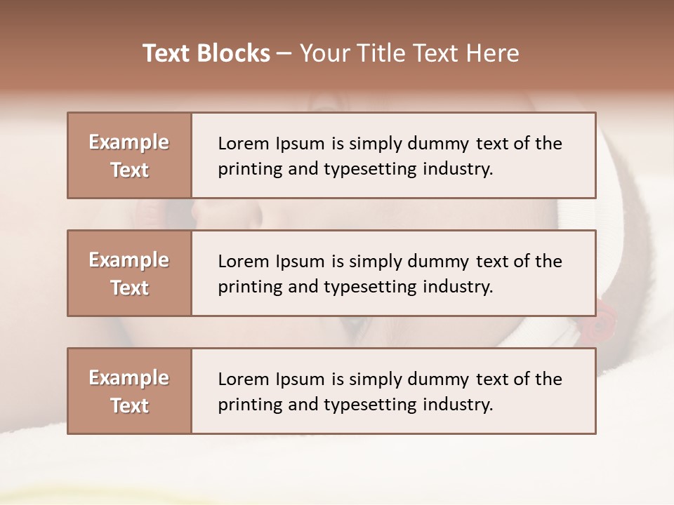 Happiness Soft Hands PowerPoint Template