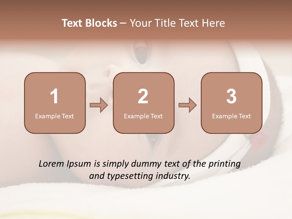 Happiness Soft Hands PowerPoint Template