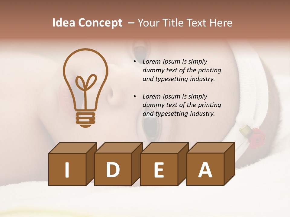 Happiness Soft Hands PowerPoint Template