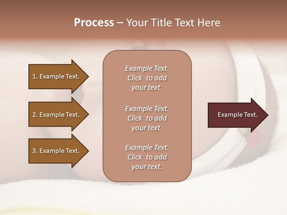 Happiness Soft Hands PowerPoint Template
