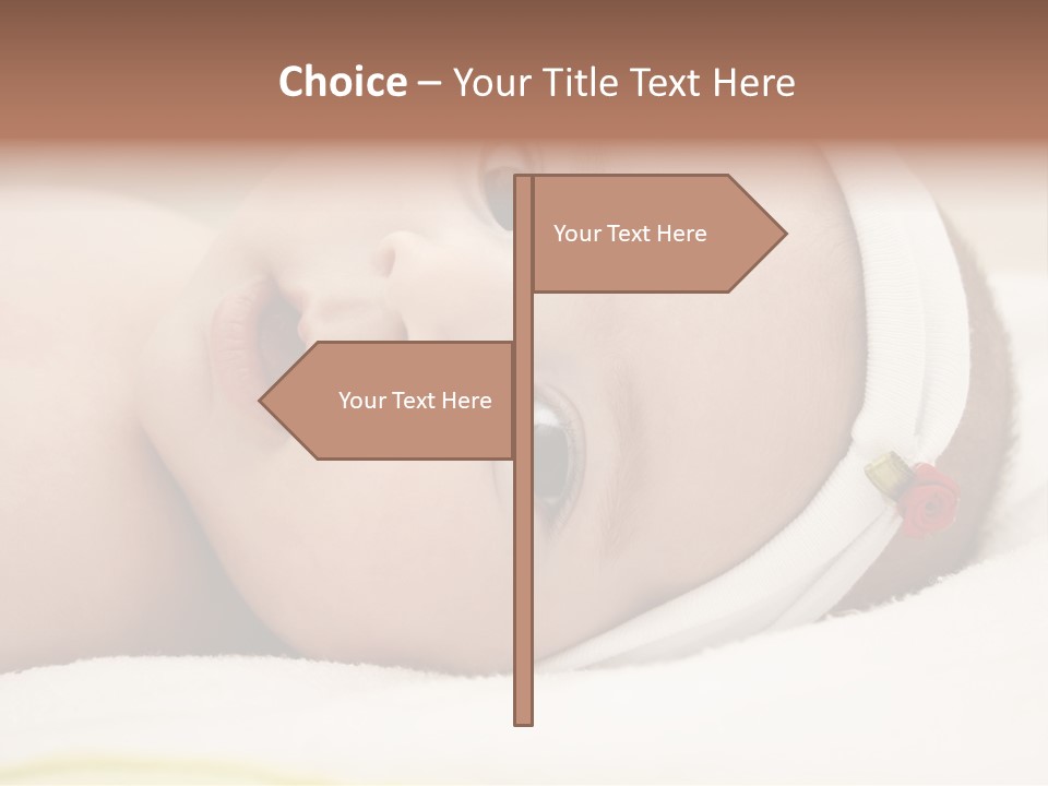 Happiness Soft Hands PowerPoint Template