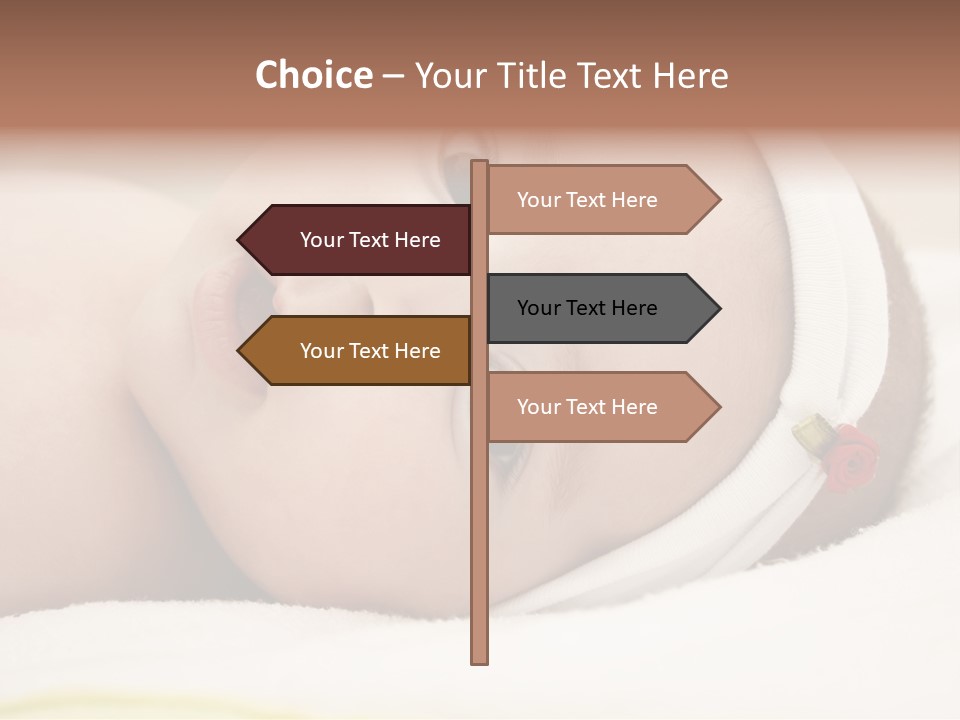 Happiness Soft Hands PowerPoint Template