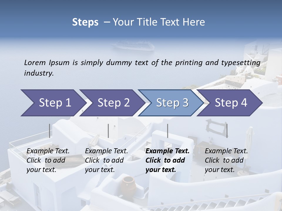 Nature Panorama Travel PowerPoint Template