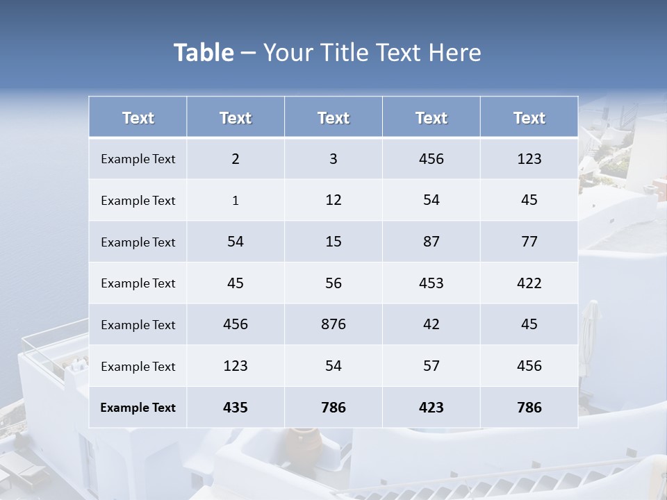 Nature Panorama Travel PowerPoint Template