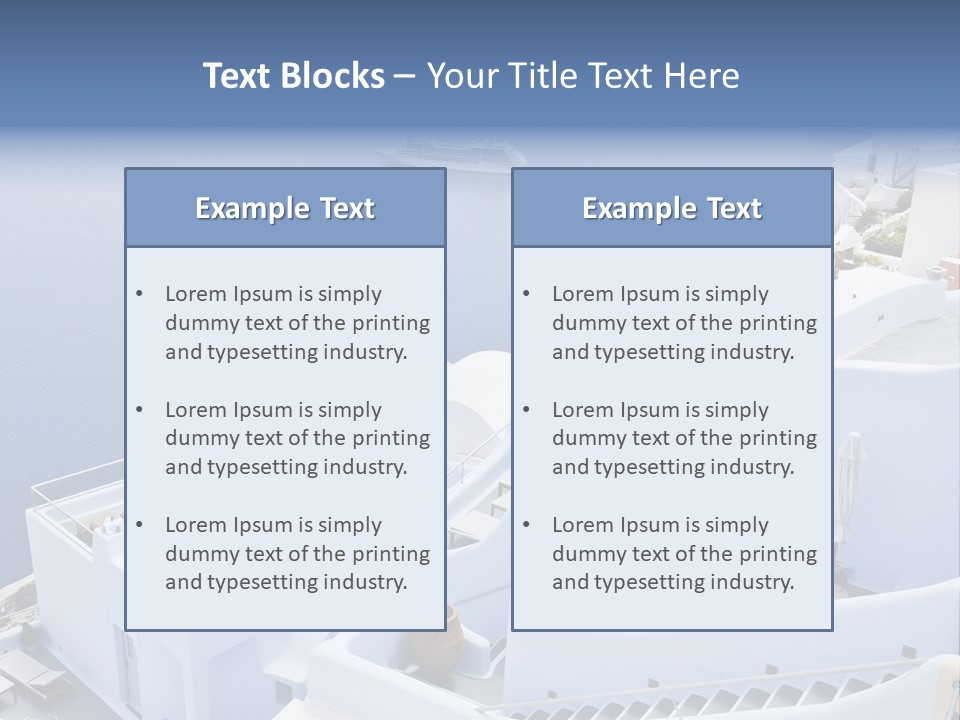 Nature Panorama Travel PowerPoint Template