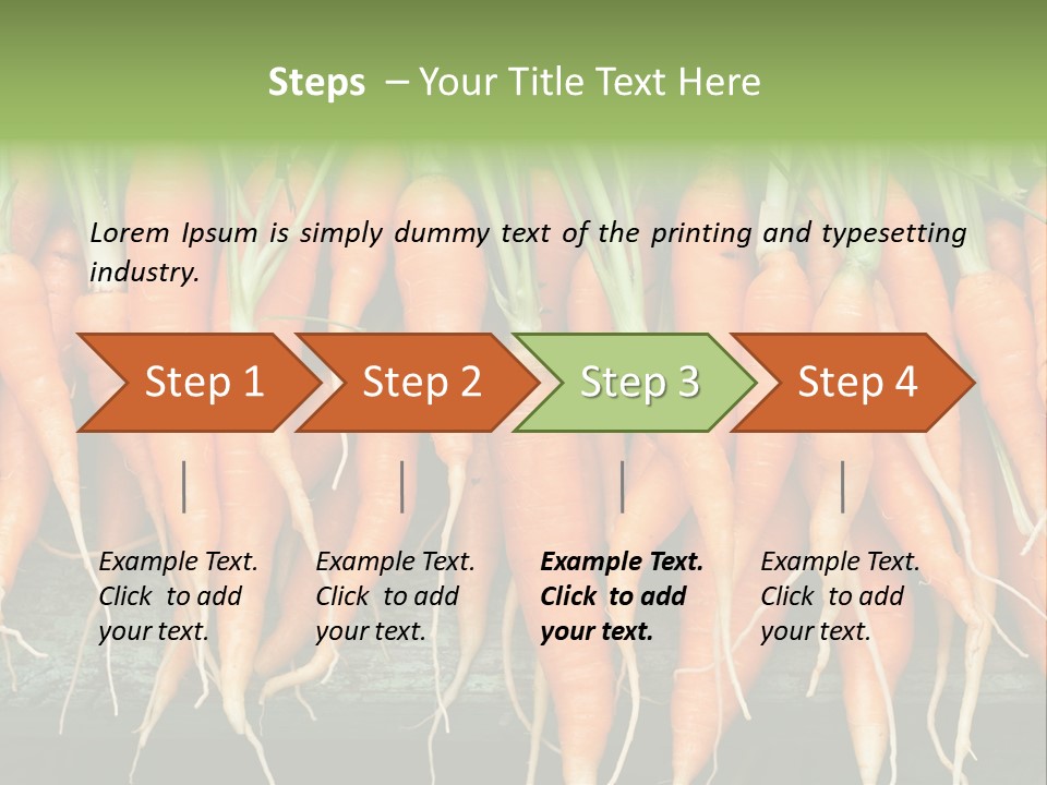 Bunch Plant Nutrition PowerPoint Template