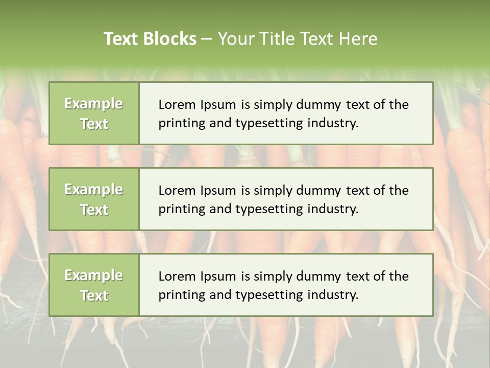 Bunch Plant Nutrition PowerPoint Template
