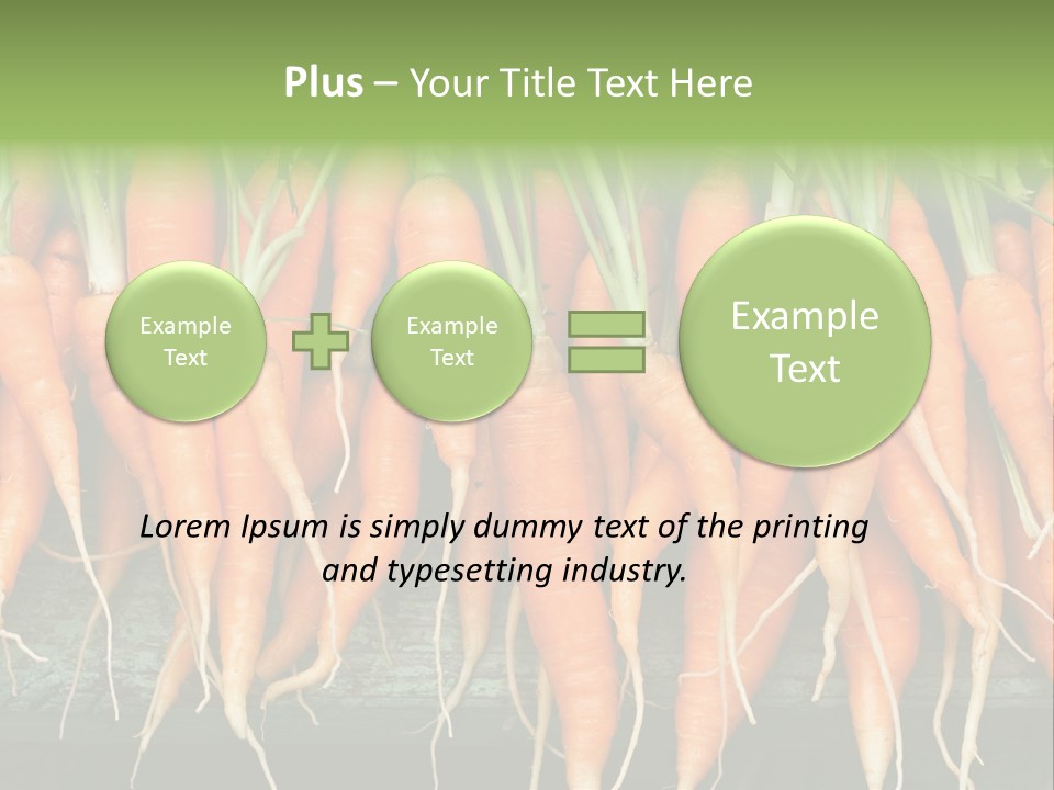 Bunch Plant Nutrition PowerPoint Template