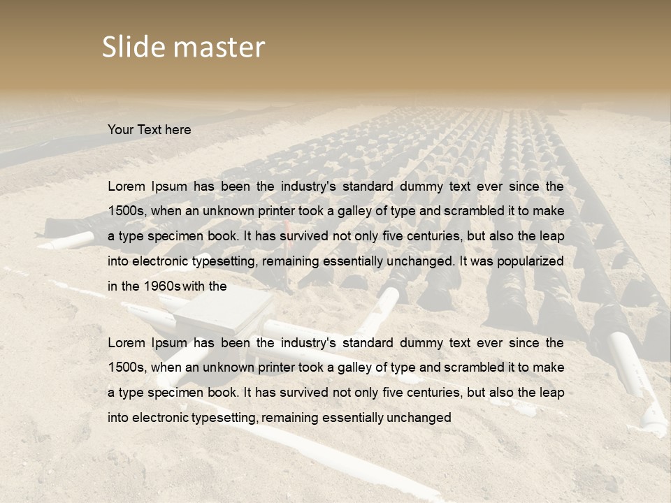 Pollution Elimination Rural PowerPoint Template