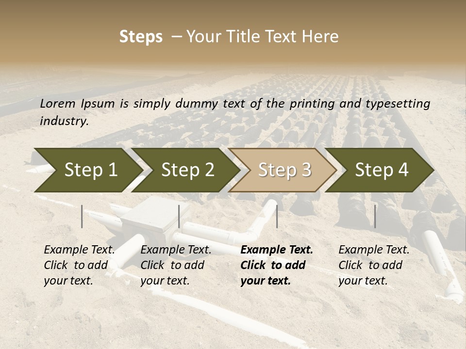 Pollution Elimination Rural PowerPoint Template