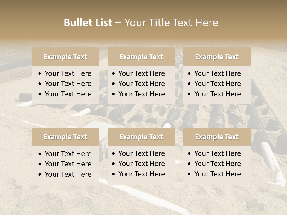 Pollution Elimination Rural PowerPoint Template