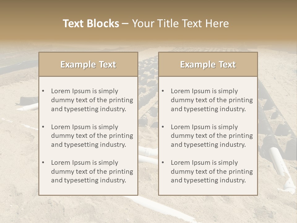 Pollution Elimination Rural PowerPoint Template