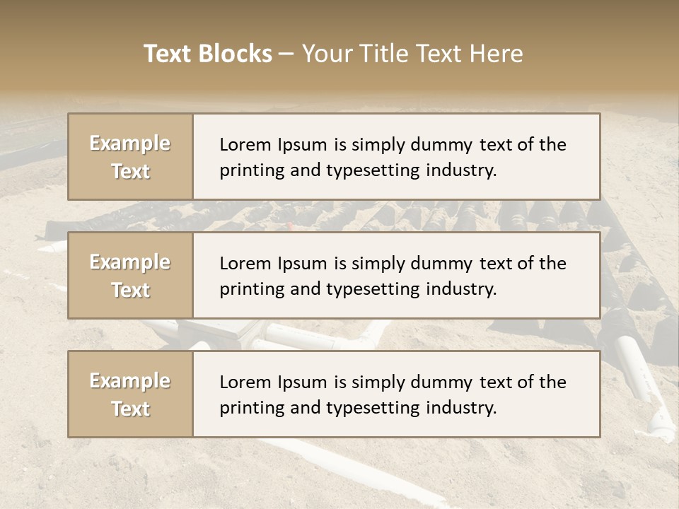 Pollution Elimination Rural PowerPoint Template