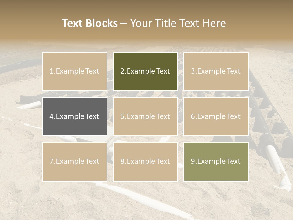 Pollution Elimination Rural PowerPoint Template