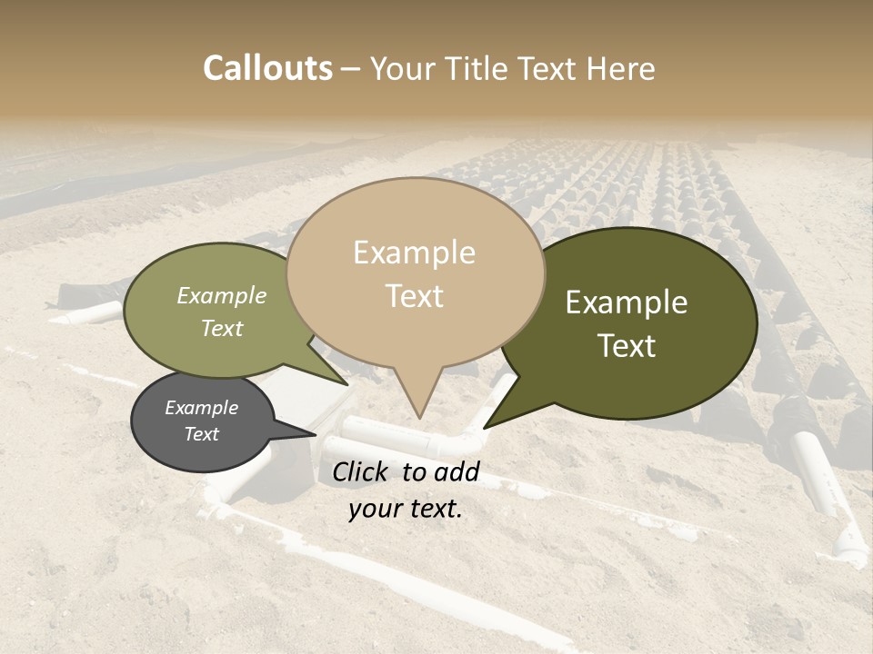 Pollution Elimination Rural PowerPoint Template
