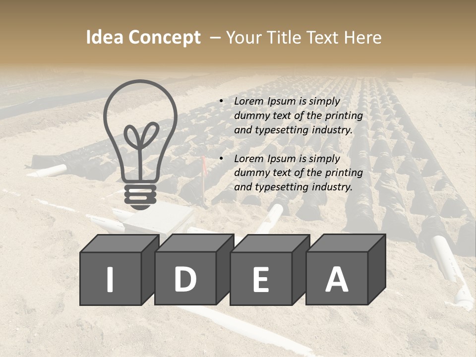 Pollution Elimination Rural PowerPoint Template