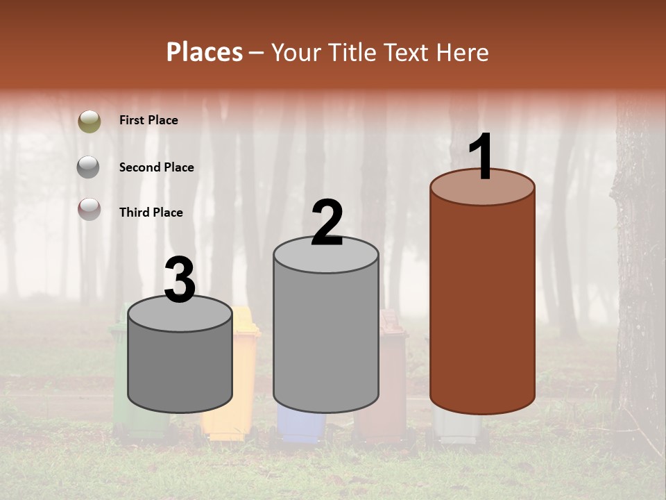 Dump Bin Forest PowerPoint Template