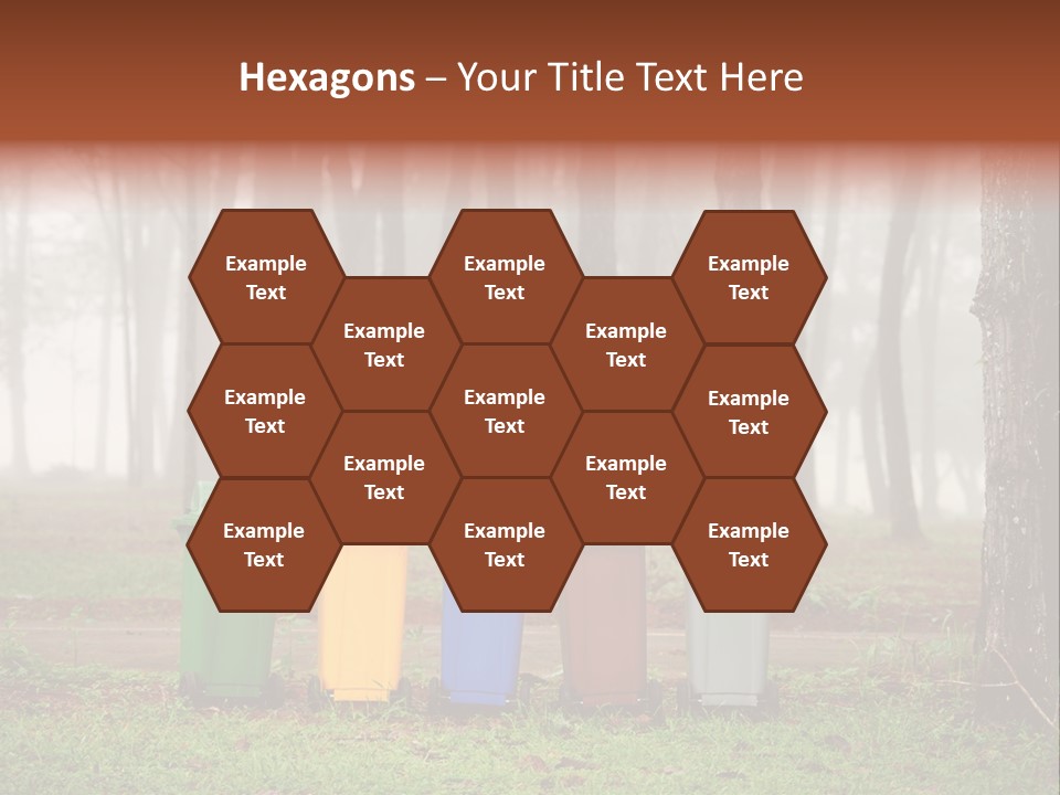 Dump Bin Forest PowerPoint Template