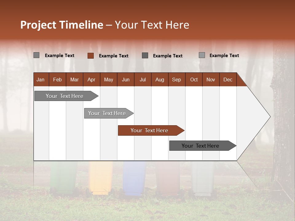 Dump Bin Forest PowerPoint Template