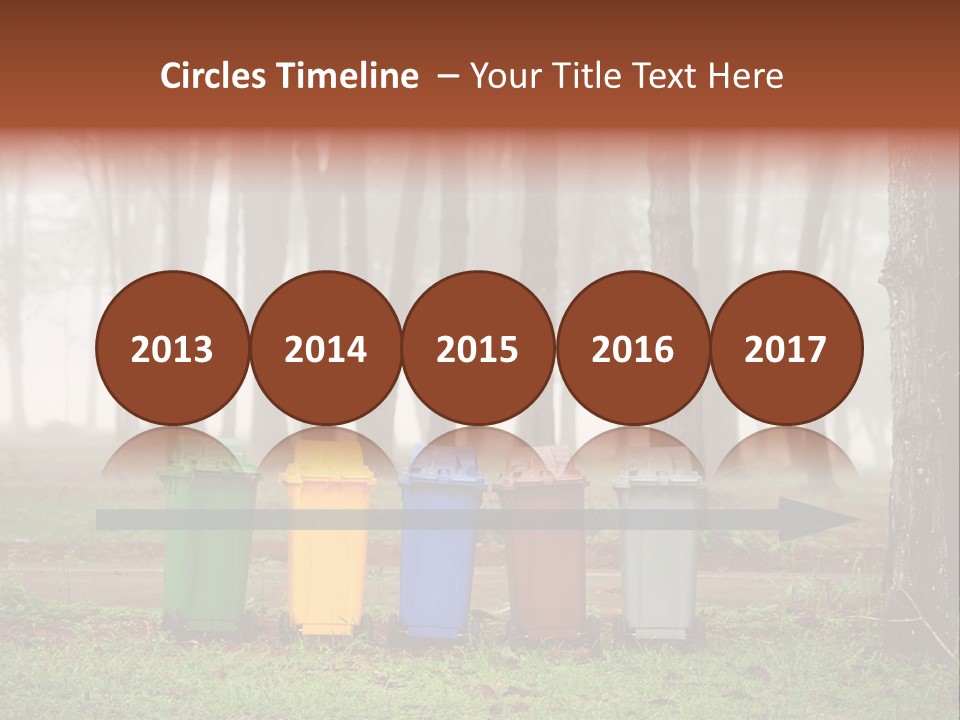 Dump Bin Forest PowerPoint Template