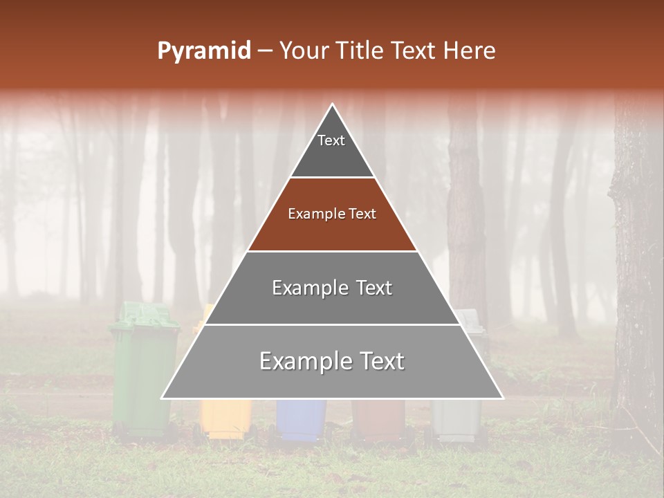Dump Bin Forest PowerPoint Template