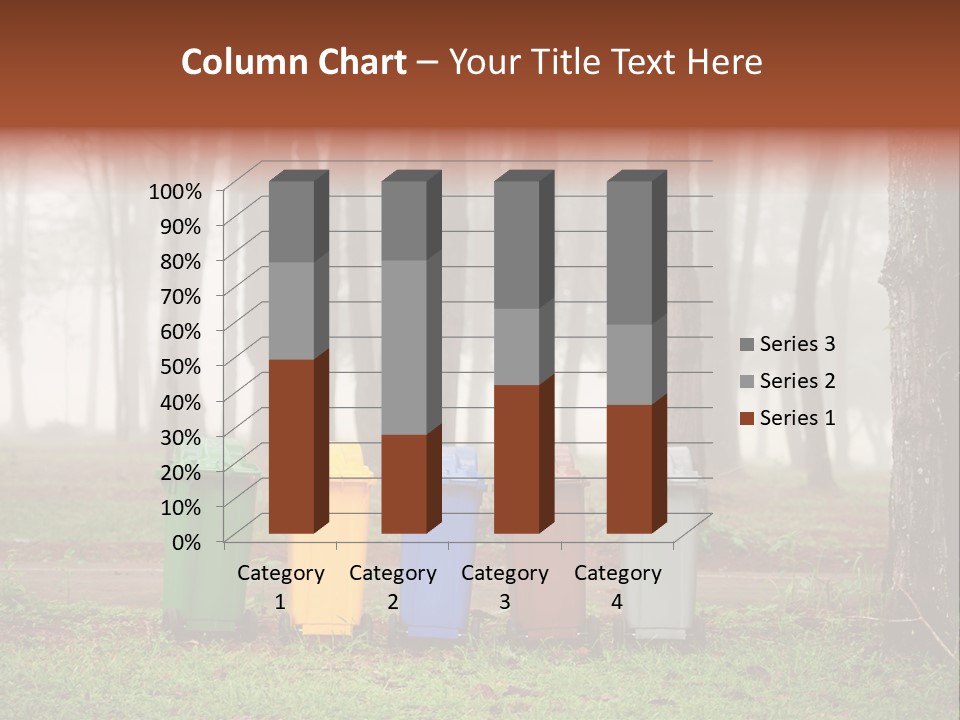 Dump Bin Forest PowerPoint Template
