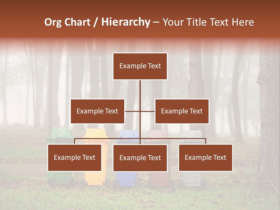 Dump Bin Forest PowerPoint Template