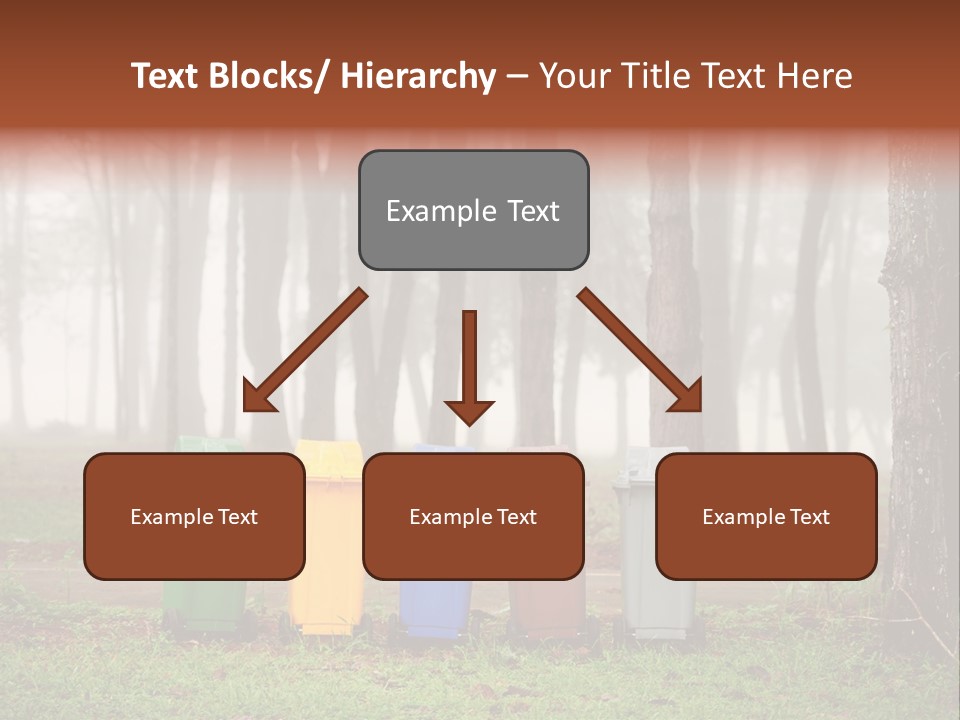Dump Bin Forest PowerPoint Template