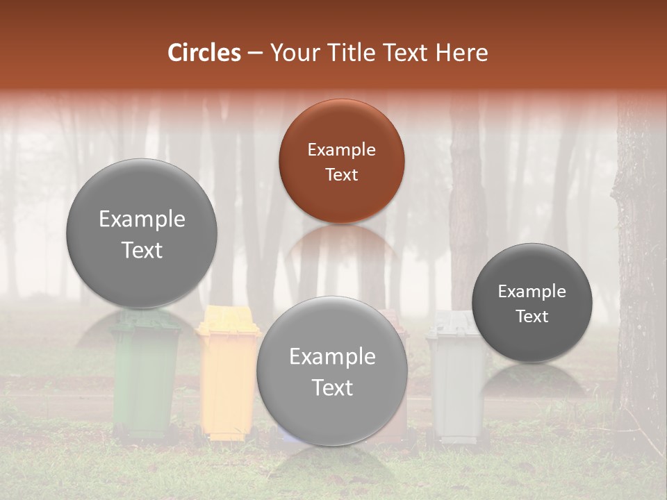 Dump Bin Forest PowerPoint Template