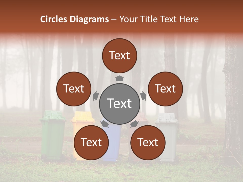 Dump Bin Forest PowerPoint Template