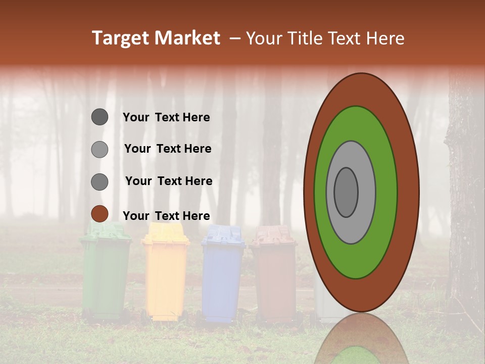 Dump Bin Forest PowerPoint Template