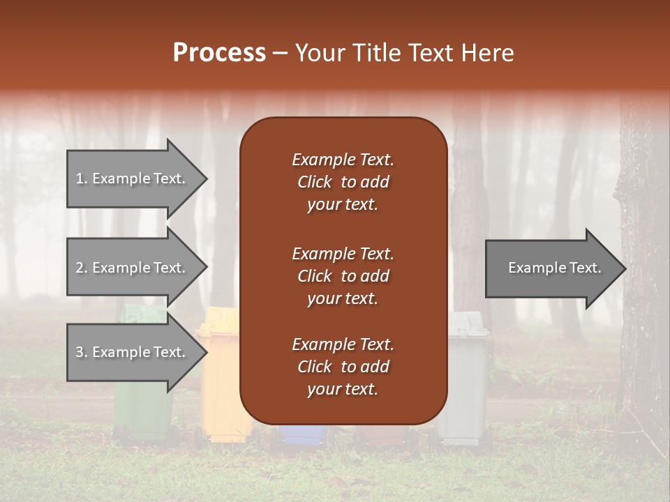 Dump Bin Forest PowerPoint Template