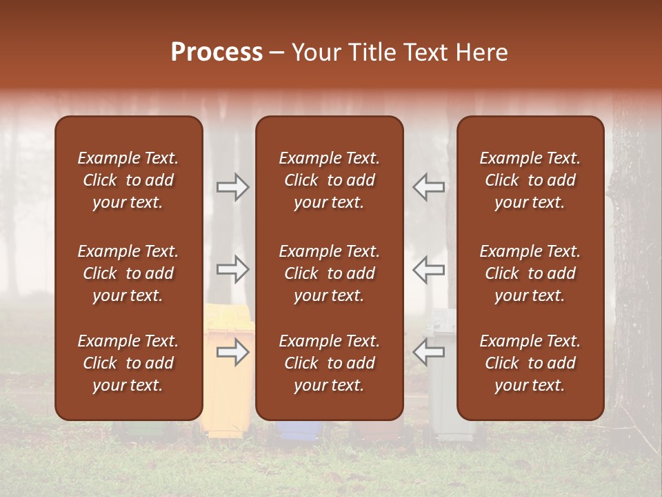 Dump Bin Forest PowerPoint Template