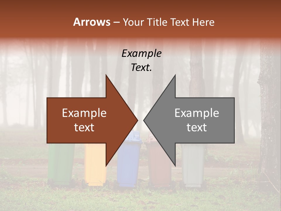 Dump Bin Forest PowerPoint Template