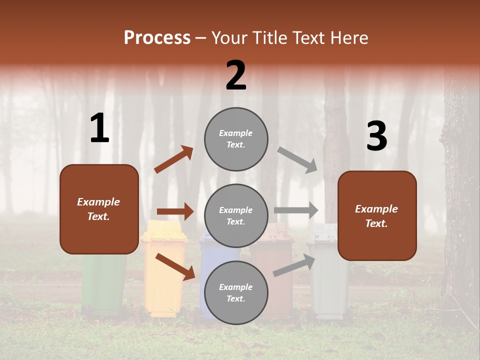 Dump Bin Forest PowerPoint Template