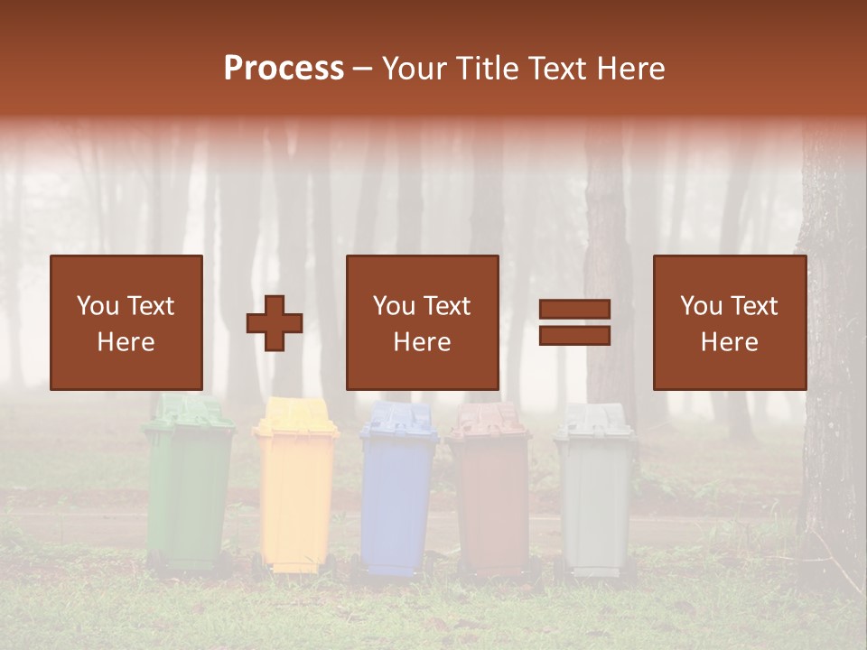 Dump Bin Forest PowerPoint Template