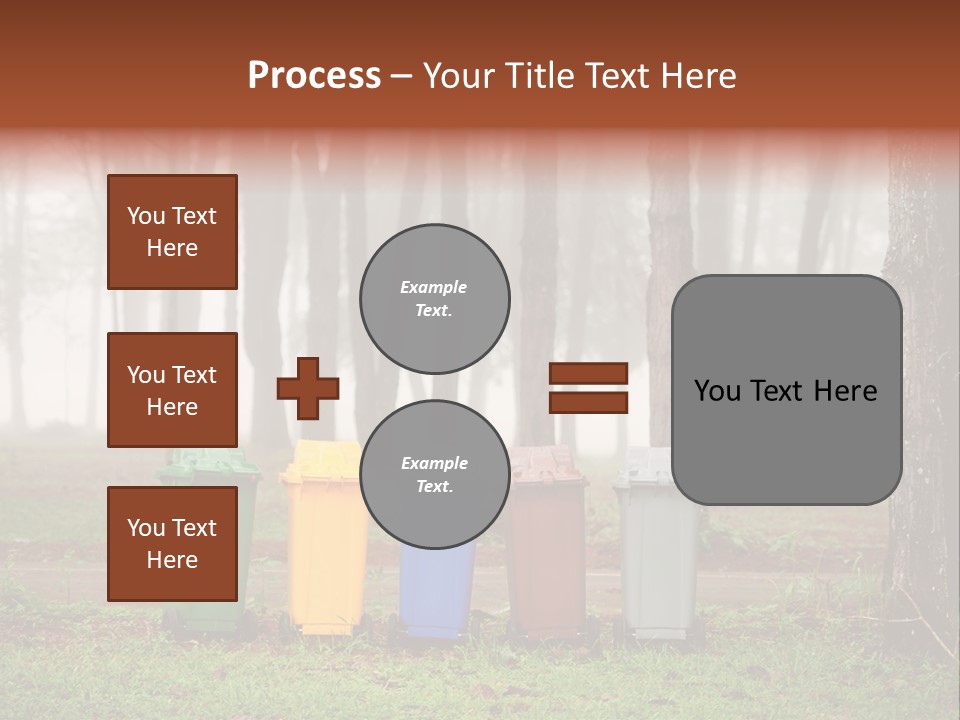 Dump Bin Forest PowerPoint Template