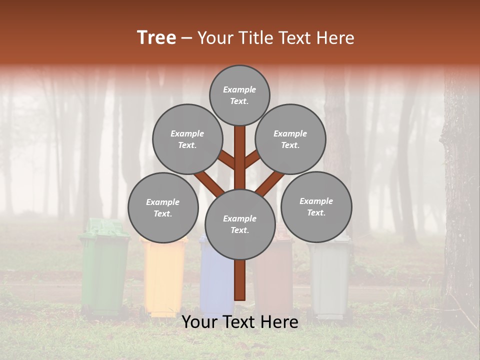 Dump Bin Forest PowerPoint Template