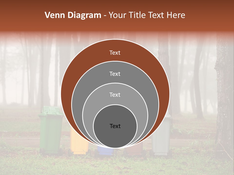 Dump Bin Forest PowerPoint Template