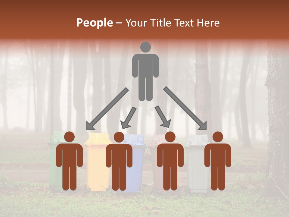 Dump Bin Forest PowerPoint Template