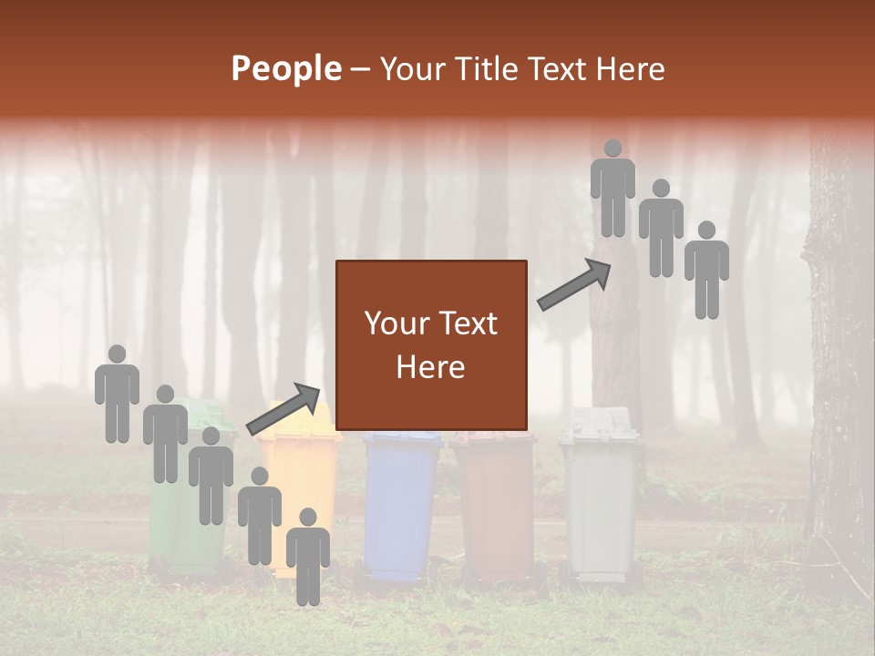 Dump Bin Forest PowerPoint Template