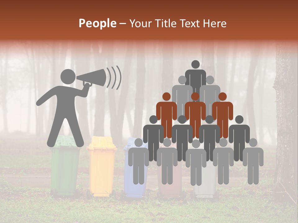 Dump Bin Forest PowerPoint Template