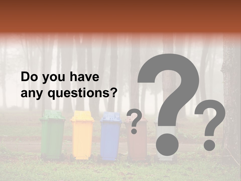 Dump Bin Forest PowerPoint Template