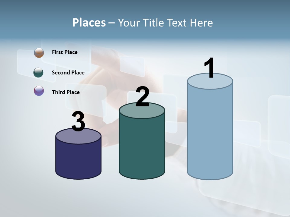 Push Futuristic Virtual PowerPoint Template