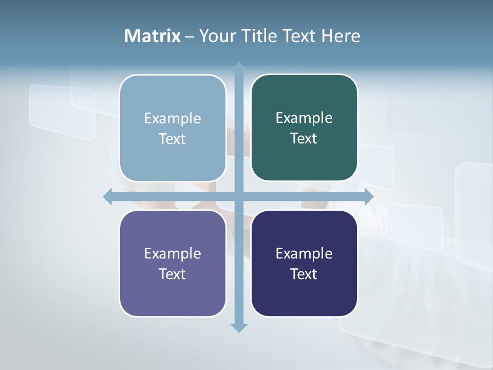 Push Futuristic Virtual PowerPoint Template