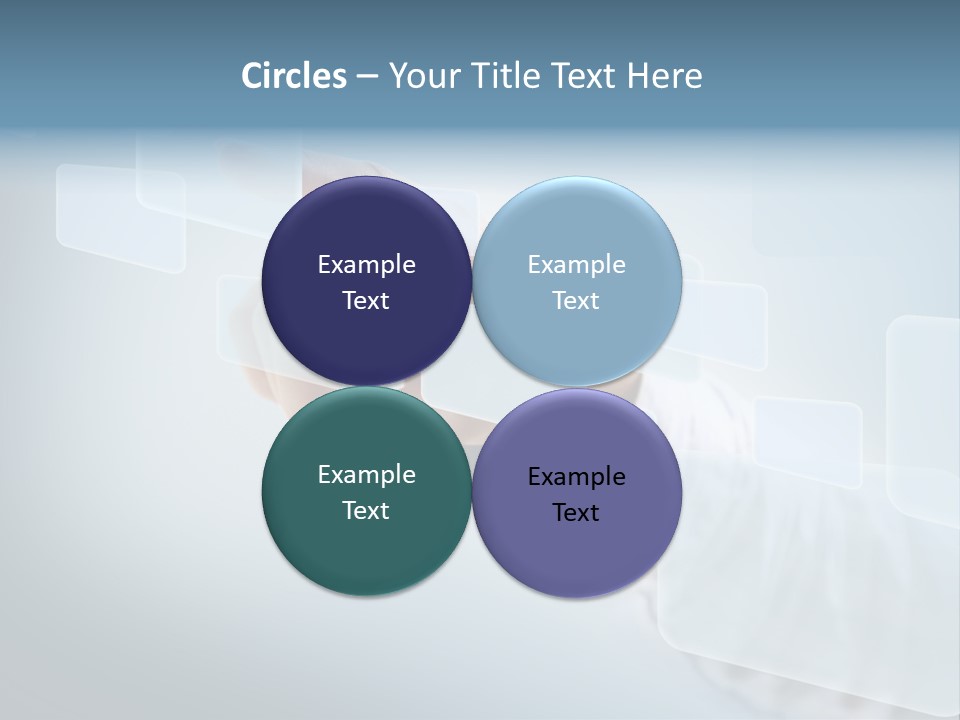 Push Futuristic Virtual PowerPoint Template