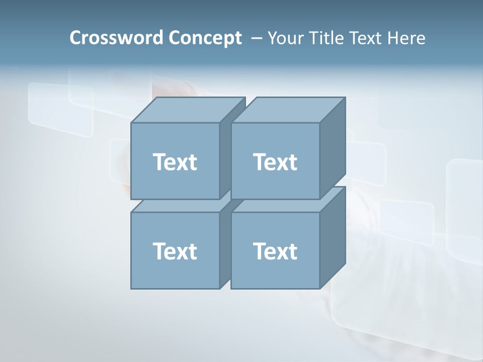 Push Futuristic Virtual PowerPoint Template