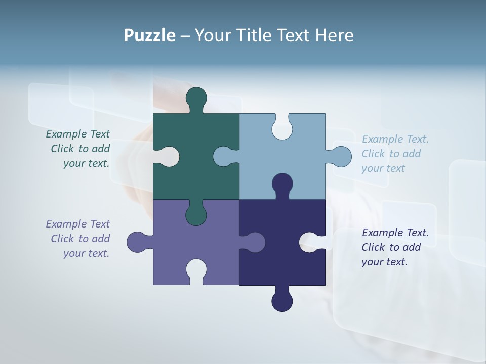 Push Futuristic Virtual PowerPoint Template